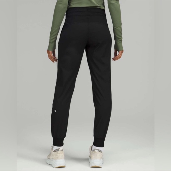 lululemon athletica Dance Studio Black Joggers Size 10 - Picture 1 of 16